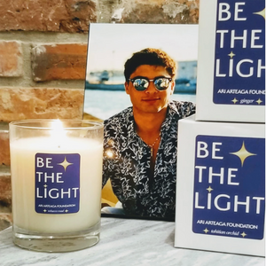 Be the Light Ari Arteaga Foundation Scented Candle with Ari photo
