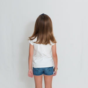 Girls - White - Be the Light Short Sleeve T-shirt